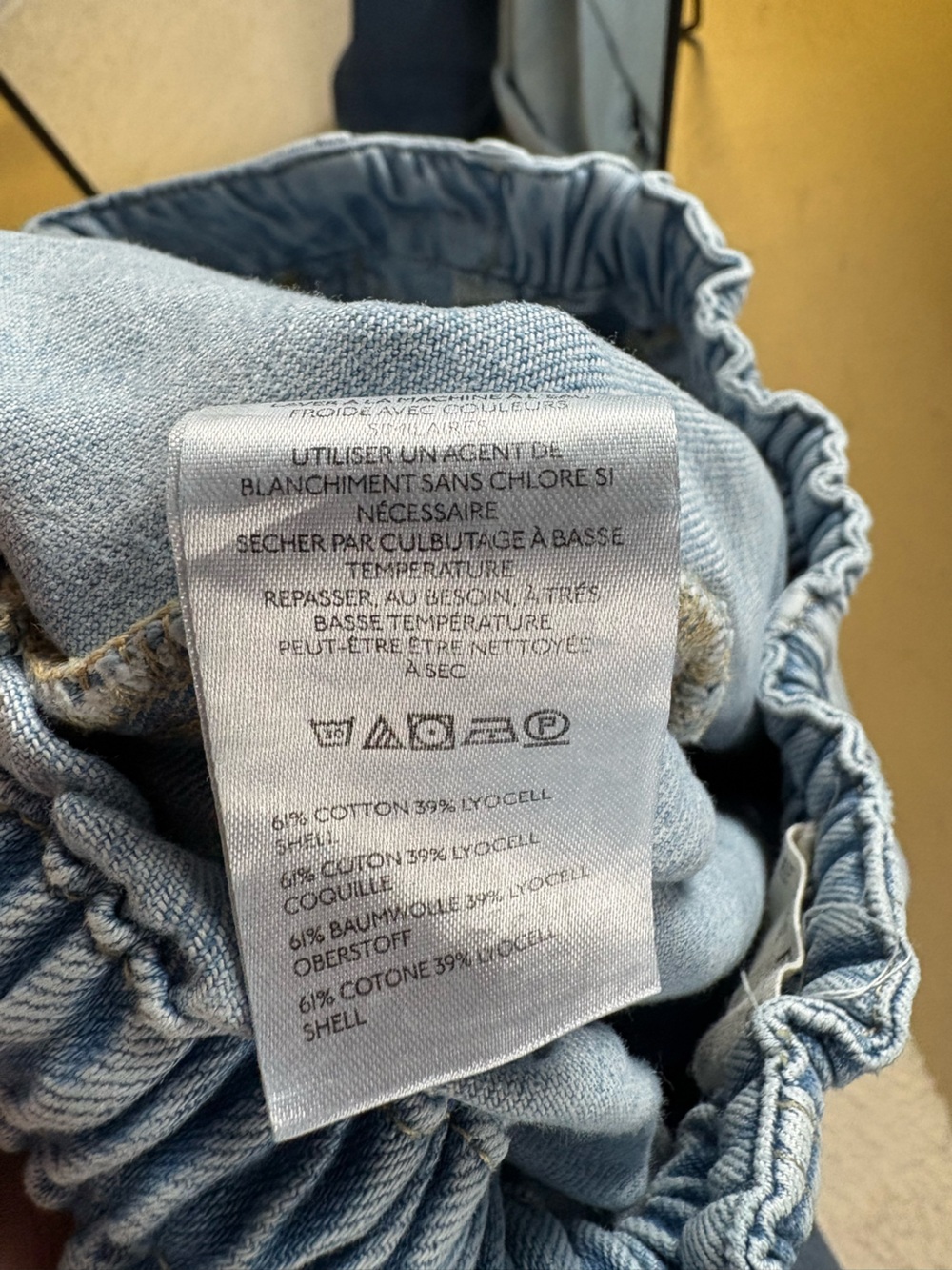 We The Free Light Blue Wide-Leg Jeans - Picture 6 of 7
